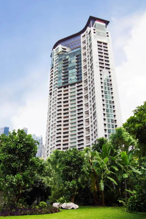 Urbana Langsuan Service Apartmentの外観