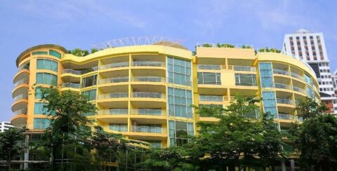 Seven Place Executive Residenceの外観