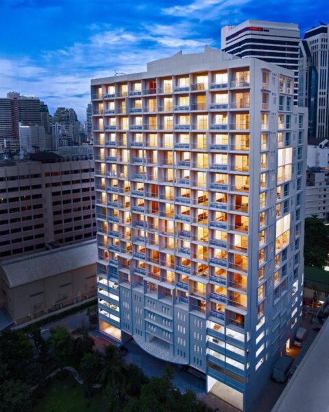 Shama Sukhumvit Serviced Apartmentsの外観
